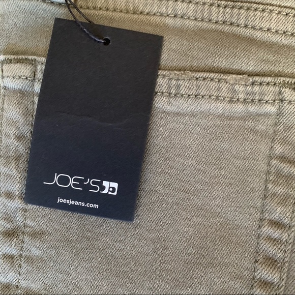 Joe’s Jeans Hi Rise Skinny Raw Hem Ankle Jeans Light Army - Picture 7 of 9